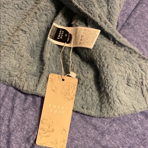 Cozy Blue Fleece Vest - Picture 3 of 5